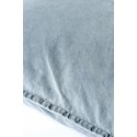 grand coussin velours qualite bleu clair pastel ib laursen