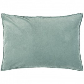 grande housse coussin rectangle velours vert clair poudre pastel ib laursen