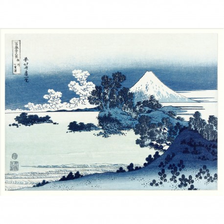 affiche japonaise mont fuji paysage the dybdahl fuji surroundings
