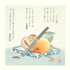 illustration japonaise fruits Ukiyo-e the dybdahl