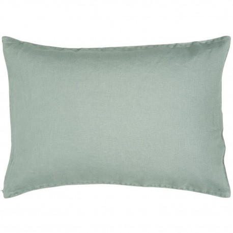 grande housse coussin rectangulaire lin vert clair ib laursen