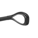 tringle a rideaux noire design epuree legante umbra loop