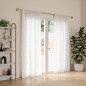 tringle a rideaux doree elegante chic umbra loop