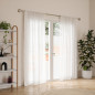 tringle a rideaux chic moderne argent  umbra loop