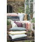 ib laursen housse de coussin rectangulaire lin gris 40 x 60 cm