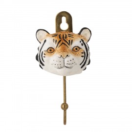 crochet mural chambre enfants animal tigre bloomingville nosa