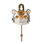Crochet mural chambre enfants tigre Bloomingville Nosa