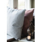 housse de coussin carree lin rouille ib laursen 50 x 50 cm