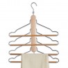 Cintre en bois porte-pantalons zeller 17122