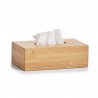 Boîte à mouchoirs bois de bambou Zeller