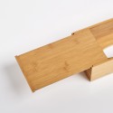 Boîte à mouchoirs rectangulaire bois de bambou