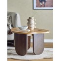 table basse bois design organique bloomingville