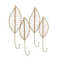 patere murale naturelle legere feuilles rotin bloomingville patere murale naturelle legere feuilles rotin bloomingville