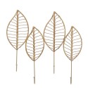 patere murale naturelle legere feuilles rotin bloomingville
