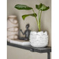 cache pot decorafit blanc ecru petales gres bloomingville madda cache pot decorafit blanc ecru petales gres bloomingville madda