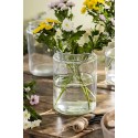 ib laursen vase droit verre transparent