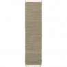 tapis long de couloir coton uni greige naturel ib laursen 60  x 250 cm