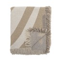 plaid chic beige coton recycle bloomingville orinoco