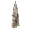 plaid chic beige coton recycle bloomingville orinoco