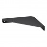 petite etagere d angle murale metal noir yamazaki tower