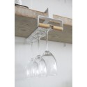 range verres suspendu sous etagere yamazaki tosca