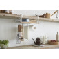 panier rangement suspendu gain de place cuisine etagere yamazaki tosca