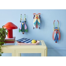 Grand insecte décoratif carton Studio Roof Imperial Beetle