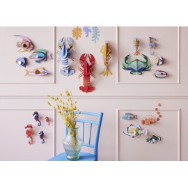 poisson mural decoratif studio roof poisson faucon