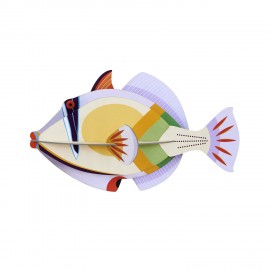 poisson decoration murale carton studio roof baliste picasso