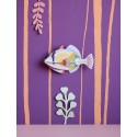 poisson decoration murale carton studio roof baliste picasso