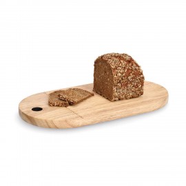 Planche à découper pain bois d'hévéa Zeller