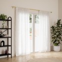 grande tringle a rideaux laiton dore simple umbra cappa 305-457 cm