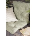 matelas d assise vert floral coton imprime  ib laursen