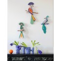 studio roof fiji paradise bird oiseau carton decoration murale