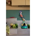 grand oiseau colore mural decoratif carton studio roof tinjil