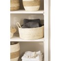 panier rangement salle de bains jute naturel ib laursen set de 3