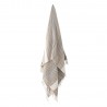 Plaid rayures coton recyclé Bloomingville ISNEL