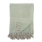 Plaid coton recyclé Bloomingville Rodion Plaid coton recyclé Bloomingville Rodion
