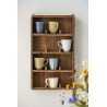 etagere murale bois recycle rustique rangemetn mugs cusine ib laursen