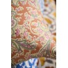 grande housse coussin motif indien paisley orange peche ib laursen