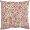 housse de coussin coton motif ethnique indien frose fuschia ib laursen