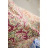 housse de coussin coton motif ethnique indien frose fuschia ib laursen
