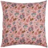 grande housse coussin coton floral rose ib laursen