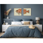 Affiche tête de poisson The Dybdalhl Spotted Orange Fich Head