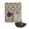 plaid enfants coton recycle imprime petits chiens bloomingville charli