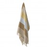 Plaid rayures coton recyclé Bloomingville ISNEL