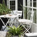 housse de galette de chaise carree rauyres coton noir blanc ib laursen