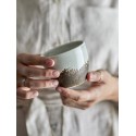 tasse a cafe gres marron bloomingville paula
