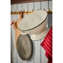 passoire ancienne email blanche vintage retro ib laursen