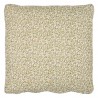 housse pour galette de chaise coton fleuri vert jaune ib laursen